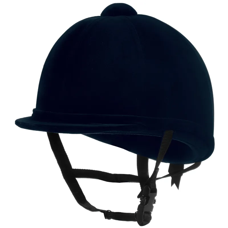 Charles Owen Young Riders Riding Hat - Navy